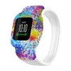 Multicolor Nadgarstek Silikon Brak klamry Zegarek Pasek Zegarek Watchband Wymiana Sportowa Dla Garmin Vivofit JR.3 L S Rozmiar fabryki