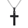 2020 Western Religieux Croix Christ En Acier Inoxydable Pendentif Collier De Mode Mâle Bijoux