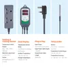 Inkbird ITC-308 WiFi Digitale Temperatuurregelaar EU US UK AU Plug Outlet Thermostaat, 2-fase, 2200W, W / Sensor voor homebrewing 210719