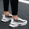 Toptan En Kalite Koşu Ayakkabıları Erkek Kadınlar Spor Nefes Üretilebilir Beyaz Siyah Açık Moda Baba Ayakkabı Spor Ayakkabı Boyutu 39-44 WY14-F119