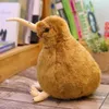 20 cm 30 cm 50 cm Simulering Animal Kiwi Bird Plush Toy Soft Fyled Cartoon Livselike Birds Doll Kids Toys Home Decoration for Childr1600155