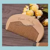 Other Housekeeping Organization Home Garden Customized Logo Pocket Beard Comb Peach Fine Tooth Care Styling Tool Anti Static Premium P