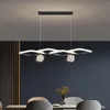 Chandeliers Modern Ceiling Led For Living Room Dining Table Lighting Simplicity Design Circle Square Interior Home Decoration