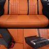 Bilstol täcker anpassat speciellt PU -läder för H2 H3 carstyling Auto Accessories klistermärken matta 3D CUSHION6143147