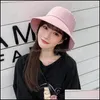 Wide Caps Hats, Scarves & Gloves Fashion Aessorieswide Brim Hats Unisex Hat Will See Bucket Big Transparent Edge Sun Drop Delivery 2021 Plto