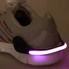 Световидный светодиодный флэш -световой пейзаж для обуви для обуви для пластинга предупреждающую лампу для обеспечения ночной спорт, бег на велосипедном ходьбе, шафляция мельбурнская танцевальная обувь аксессуары JY0904
