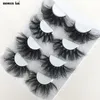 Paire des cils de vison de vison 30 mm cils moelleux longs en désordre faux épais faux cils dramatiques entiers en bulk3459717