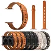 Cinturino sottile in vera pelle per Apple Watch Series 6 5 4 SE Cinturini con connettore adattatore Cinturino di ricambio Bracciale Iwatch 38mm 42mm 40mm 44mm Cinturino