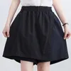 Womens Shorts with 2022 Summer Big Yards Off Two Wide-legged Loose Culottes Fat Younger Sister Mm High Waist Tide of Thin