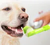 الكلب الاستمالة اللوازم ثلاثة من جانب الحيوانات الأليفة فرشاة الأسنان العناية بالكلاب فرشاة الأسنان إزالة سيئة التنفس tartar القط الأسنان SN2220