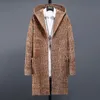 Męskie swetry Oeing Mężczyzn KNITED Płaszcz długi swetra przedsiębiorstwa formalne prace biurowe swobodne gearsize s-5xl olga22