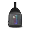 Bolsa de publicidade LED Urban Dynamic Walkpack Aplicação de Wi -Fi à prova d'água TPU9564840