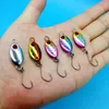 HOOFISH 20PCSLOT Micro Jigging Metal Lure 2g3g5g Mini lure with Single Hook Artificial Lures Jigbait Fishing Tackle4148886