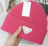 カジュアルな女性0NEW9S HATS CASHMERE WOOL KNITTES NEWS秋の冬の新しい折りたたみ濃厚な女の子の頭蓋骨ニュース屋外P-レター11