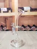 7,1 pouces rose narguilé conduite d'eau mini verre tabac Bong bécher base tabac fumer barboteur tuyaux de fumée bongs bouteilles Dab Rig 14mm bol