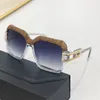 Caza Skóra 623 Top Luksusowe Wysokiej Jakości Projektant Okulary przeciwsłoneczne dla Mężczyzn Kobiety Nowy Sprzedawanie Światowej Znanej Mody Pokaż Włoski Super Brand Okulary Okulary Eye Exclusive Shop