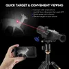 Wanney Full Color Night Telescope Monocular Nights Vision Digital Rang Finder Computer Scope 1080P