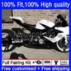 OEM Motorcycle Body For SUZUKI GSXR 1000 CC 1000CC Bodywork 26No.167 K5 GSXR1000 White black 05 06 GSXR-1000 2005-2006 GSX-R1000 2005 2006 Injection Mold Fairing