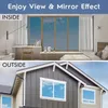 Window Stickers 0.7*3m One Way Mirror Film Stained Glass Self Adhesive Heat Insulation Solar Tint Privacy For Home