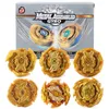 6Pcs Toupie Beyblades Burst Golden Metal Gyro Without Launcher Limited Assembly Alloy Toys for Children