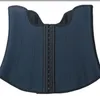 Cinturones de entrenamiento de cintura de látex 13 Steel Bone Spandex Body Shaper Ropa interior para mujeres Fiem Control de barriga Sudor Cincher Corset Ropa interior adelgazante para mujeres