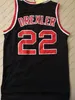 #34 Hakeem Olajuwon Jersey Mundliform 1992 Dream Team One 10 Clyde Drexler Jersey Shirt 22 Rev 30 Nowy materiał czerwony biały niebieski 100% zszyty rozmiar S-2xl