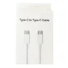 Cabos PD Usb Tipo C USB-C Adaptador de Carregador Rápido Tipo-C Cabo de Dados do Telefone Para Samsung S10 S20 S21 S22 Huawei Xiaomi 11 12 13 Telefones Carregamento Rápido Com Caixa de Pacote de Varejo