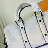 Newset الكلاسيكية 21 سنتيمتر البسيطة حقيبة سفر مخلب حقائب سيدة مصمم النقش crossbody رسول حقائب الكتف الرجال النساء الأمتعة حمل محفظة