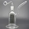 Hookah 8 Arms Tree Percolator Glass Dab Rigs Beaker Bongs 8 인치 유리 물 담뱃대 재활용수 파이프 14mm Ashcatcher Bong 유리 오일 버너 파이프