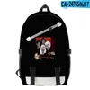 Rucksack 2021 Maneskin Männer Teenager Jungen Mädchen 3D Gedruckt Oxford Wasserdichte Schultasche Frauen Outdoor Reise Laptop Bag269c