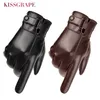 thin leather gloves for men