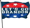 Lets Go Brandon Bandeira Bandeira Bandeira Decoração Interior ao ar livre 90 * 150cm Poliéster DHL Fast Shipping