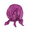 Musulmano Pre-cravatta Foulard Turbante Donna India Copricapo Copricapo Copricapo Perdita di capelli Sciarpa Bandana Copricapo Chemio Berretti Berretti