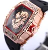 2021 Nowy zestaw zegarków sportowych Skull Sports Seria retro Retro Fashion Quartz Watch Mężczyźni i kobiety238m