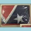 Banner vlaggen Feestelijke feestbenodigdheden Home Garden Confederate Rebel Civil War Flag Battle Twee zijden Gedrukte nationale polyester 90x150cm Drop