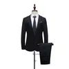 SHUJIN New Male Wedding Prom Suit Green Slim Fit Tuxedo Men Formal Business Work