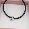 925 Sterling Srebrna biżuteria koraliki Hashtag Symbol Uraskowie Pasuje do europejskiego Pandora Style Bracelets Naszyjnik 798128 Autentyczny