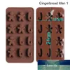 Silicone Chocolate Mold Non-Stick 3D Czekoladowe Tace Narzędzia do pieczenia Kształtowanie Cookie Mold Mold Mold DIY Kuchnia Gadżety Cena fabryczna Ekspert Projektowa jakość