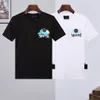 フィリッププレイン男性 PP デザイナースカルダイヤモンド tシャツ半袖ブランド春と夏のハイ O ネック品質スカル Tシャツ tシャツ 03