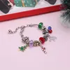 Set di scatole regalo per calendario di gioielli di Natale, scatole regalo per braccialetti di perline fai da te, forniture per feste festive