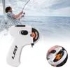 2021 Ny LEO Electric Device Automatisk fiske Knot Försöker Verktyg Multi-Function Hook Needle Knotter FishingAccessories FiskeLine Winder