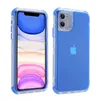 Étuis de protection transparents 3 en 1, cadre PC en TPU avec airbags, pour iPhone 15, 15pro, 15plus, 15promax, 14, 13, 12, Samsungs23, S22, Xiaomi