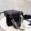 Tasarımcı Omuz Çantaları Ekose Çiçek En Kaliteli Lady Tek Zincir Çanta Kılıf Çanta Kadın Moda Klasik Çapraz Vücut Flap Altın Popüler 00