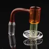 Färgad Regula 20mm Spinning Banger Röktillbehör 10mm 14mm 19mm Hona Man Led för Glas Bongs Vattenpipor Dab Riggar