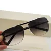 Vazrobe Brand Men Sunglasses Spring Hinge Rectangle Sun Glasses For Man Brown Gradient UV400
