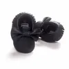 Mocassini per neonati neri solidi Party Fashion Neonato Primi camminatori Scarpe per bambini belle Bebe Boy Shoe Scarpe sportive per bambini PU Soft 210413