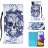 3D Bling Wallet Leather Cases for Samsung A82 5G A22 4G S21FE MOTO G50 G100 Xiaomi 11 lite Cartoon butterfly Owl Skull Dream Flower Unicorn flip strap ID Card cover