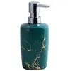 Dispensador de jabón líquido, cerámica de estilo nórdico, Gel de ducha para baño, botella de champú, desinfectante de manos, loción de baño LF868326S