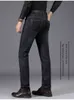 Brand jeans jeans design esclusivo famoso denim casual denim dritta slim waist mezzo allungamento vaqueros hombre 210330
