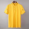 21SS Calssic Mens Polo ShirtsジャンパーデザイナーTシャツ夏のファッション衣料刺繍プリントレタービジネス半袖ティーカジュアルトップスティーM-2xl